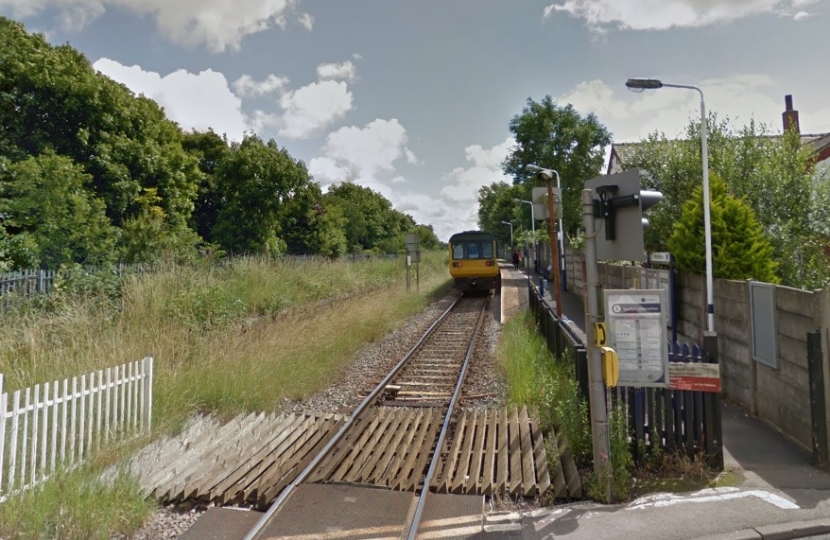 Moss Side Station on the South Fylde line. PIC: Google