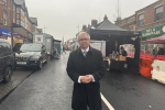 Mark Menzies MP in Kirkham Town Centre