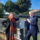 Mark Menzies with Minister Rebecca Pow at East Lytham pumping station